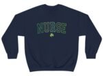 Varsity Nurse St Patricks Day Sweatshirt - Image 8